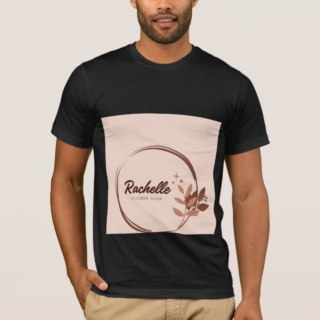 T-shirt Joli art floral (Devant)