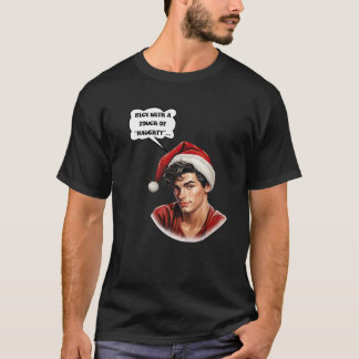 T-shirt Joli avec une touche de naughty Premium