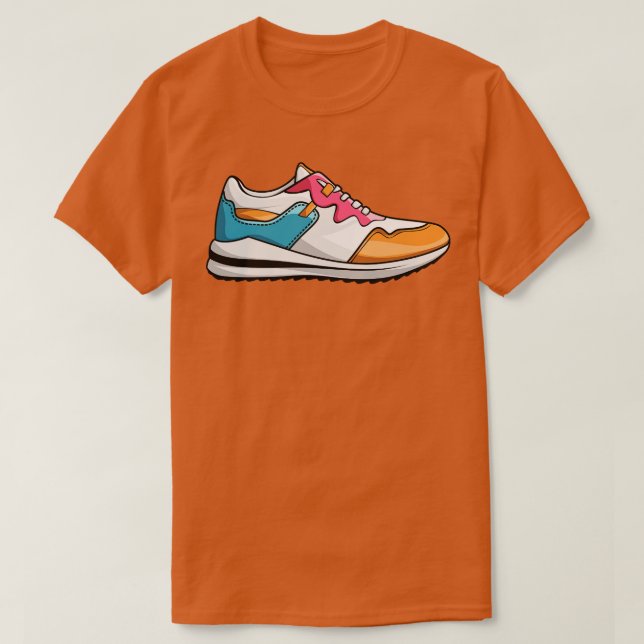 T-shirt Joli Basket rétro avec couleurs Cool (Design devant)