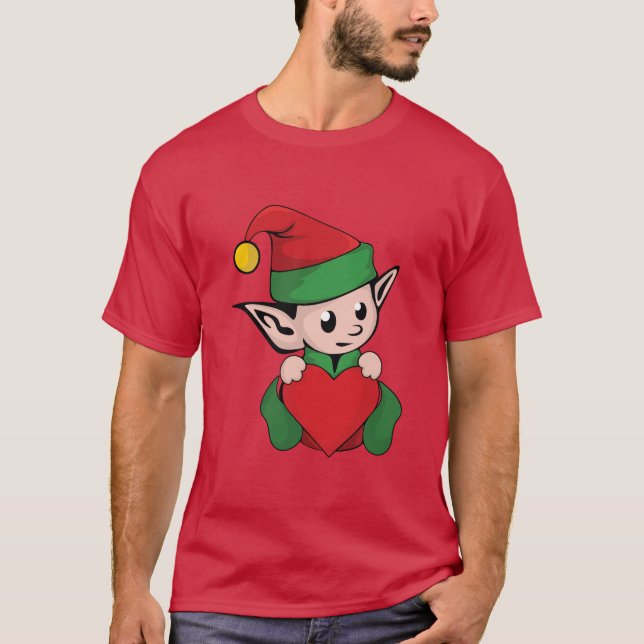 T-shirt Joli bébé Elf (Devant)