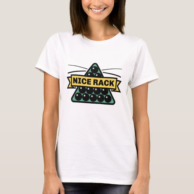T-shirt Joli billard (Devant)