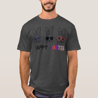 T-shirt Joli Bunny Face 3 Bunnies Refroidissement Face Bon