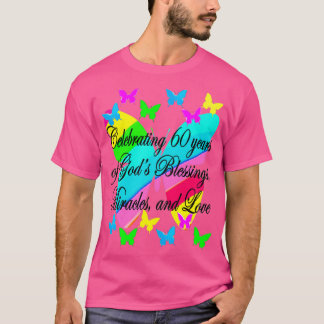 T-SHIRT JOLI BUTTERFLY 60E ANNIVERSAIRE CONCEPTION