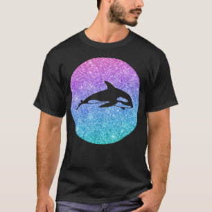 T-shirt Joli Cadeau À La Mode De Tueur Baleine Orca Pour F