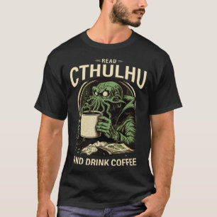 T-shirt Joli Café et Cthulhu