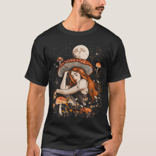 T-shirt Joli Champignon Cottagecore