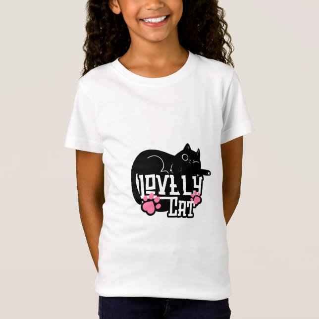 T-Shirt Joli Chat (Devant)