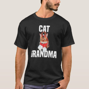 T-shirt Joli chat Bengal avec costume de renne Chat grand-
