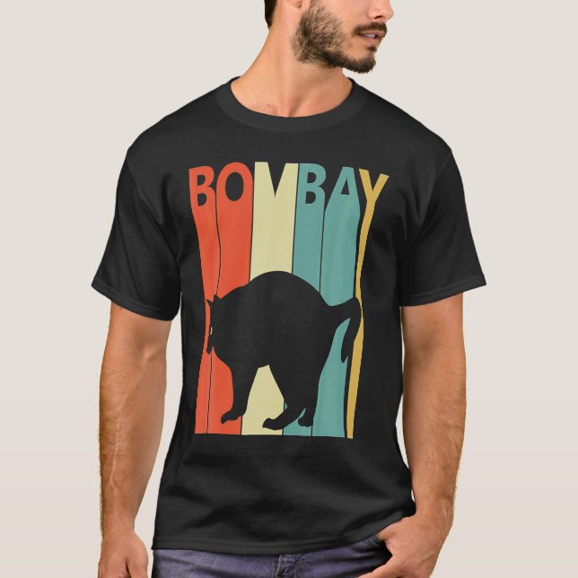 T-shirt Joli chat de Bombay (Devant)