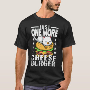 T-shirt Joli Chat   Juste Un Autre Cheeseburger