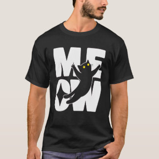 T-shirt Joli Chat MIAU Rose Amateur de Chat