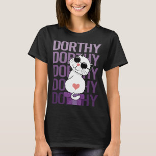 T-shirt Joli Chat - Nom Dorthy
