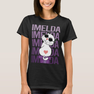 T-shirt Joli Chat - Nom Imelda