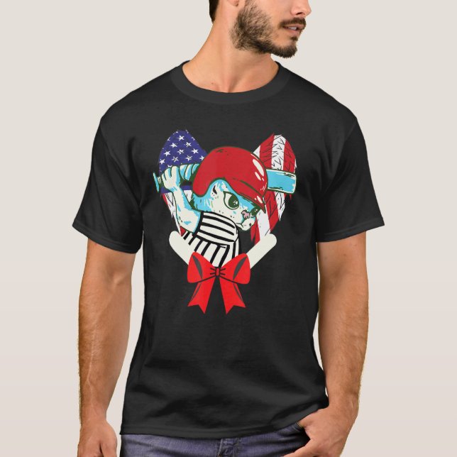T-shirt Joli Chat Orange   Minou (Devant)