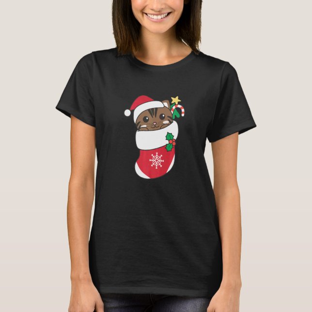 T-shirt Joli Chat Pour Noël Chat 10 (Devant)