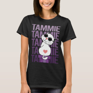 T-shirt Joli Chat - Tammie Nom