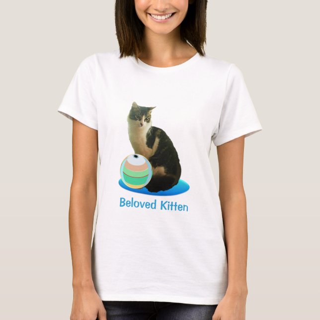 T-shirt Joli chat tigré (Devant)