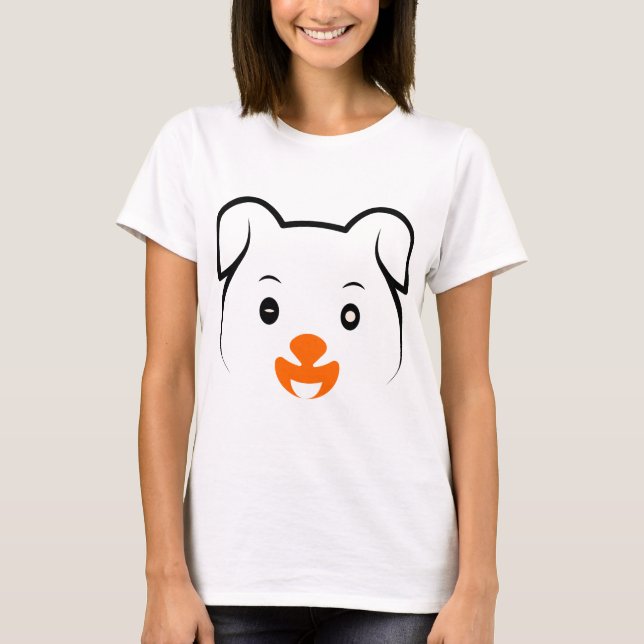 T-shirt Joli chiot (Devant)
