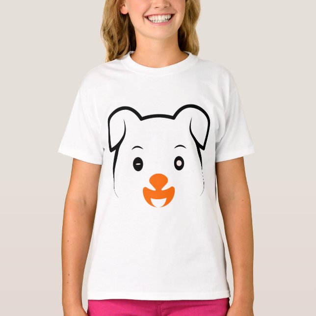 T-shirt Joli chiot (Devant)