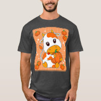 Joli Citrouille Lait Orange Vache Imprimer Kawaii