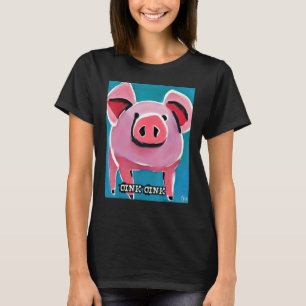 T-shirt Joli Cochon Piggie Rose rose 62