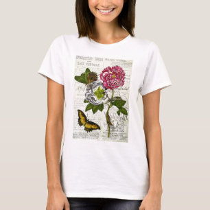 T-shirt Joli collage vintage