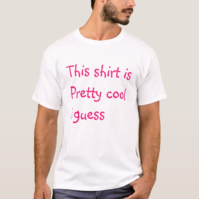 T-shirt joli cool (Devant)