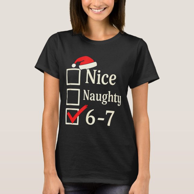 T-shirt Joli Coquin 67 Noël Brain Rot  (Devant)