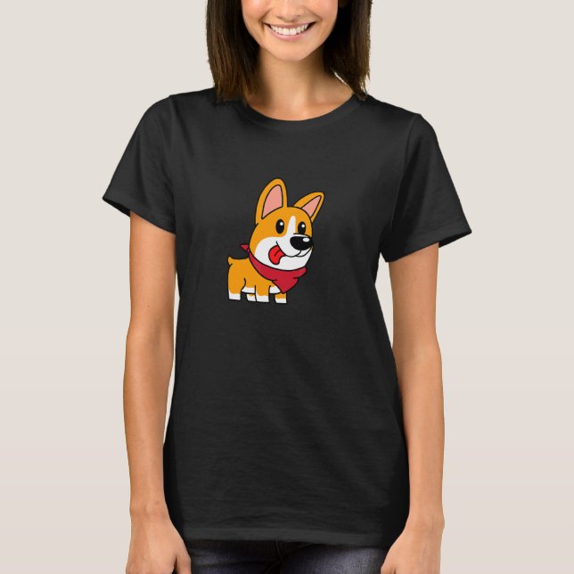 T-shirt Joli Corgi  Chien Corgi 2 (Devant)
