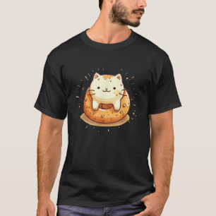 T-shirt Joli costume de chat bagel pour bagels américains