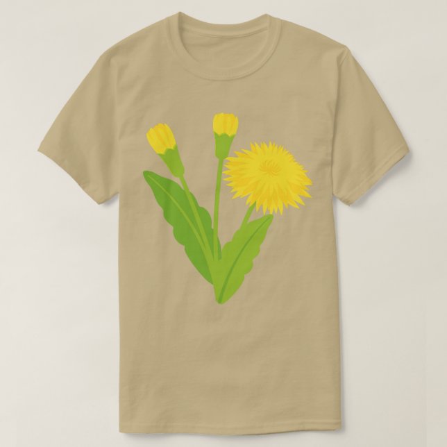 T-shirt Joli Dandelion coloré (Design devant)