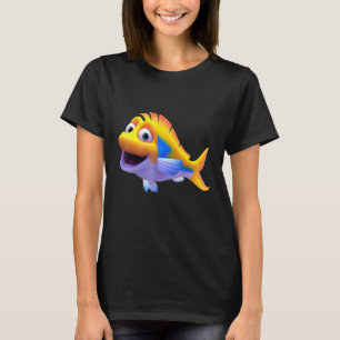 T-shirt Joli Dauphin Pour Enfants Animaux De La Mer 1