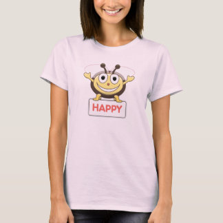 T-shirt Joli Débardeur Débardeur de Cartoon Bee