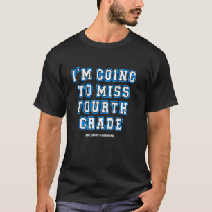 T-shirt Joli Dernier Jour de Quatrième Drôle de Vacances d