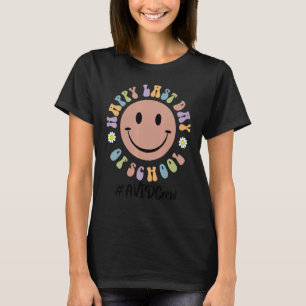 T-shirt Joli dernier jour d'école heureux de l'équipe Avid