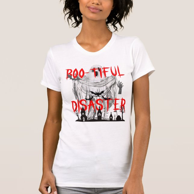 T-Shirt 'Joli désastre ensorcelant' (Devant)