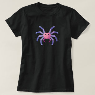 T-shirt Joli design d'araignée floue pastel pour Halloween