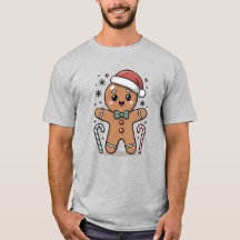 Joli design de Noël en pain d'épices de dessin ani
