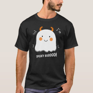 T-shirt Joli Éffrayant Boo Demon Ghost