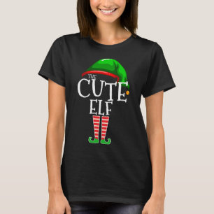 T-shirt Joli elfe jumeler famille Noël cadeau vacances