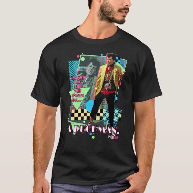 T-shirt Joli En Rose Un Canard (Devant)