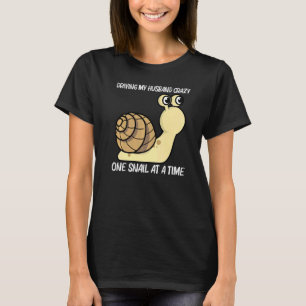 T-shirt Joli Escargot Pour Femmes Maman Escargot Terrestre