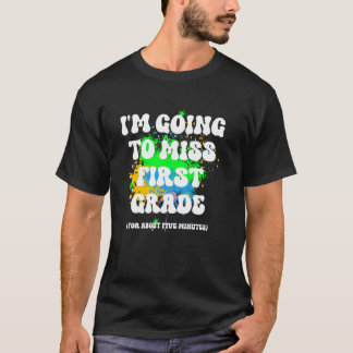 T-shirt Joli et drôle dernier jour de première année Vacan