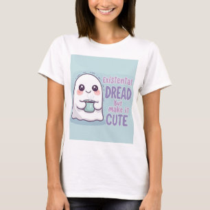 T-shirt Joli Fantôme "Angoisse Existentielle Mais Rendez-l