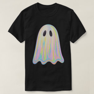 T-shirt Joli Fantôme Arc-en-Ciel Pastel Effrayant Esthét