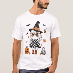 T-shirt Joli fantôme d'Halloween