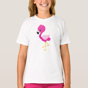 T-shirt Joli Flamant rose, Petit Flamant rose, Flamant ros