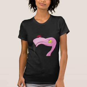 T-shirt Joli Flamant rose rose