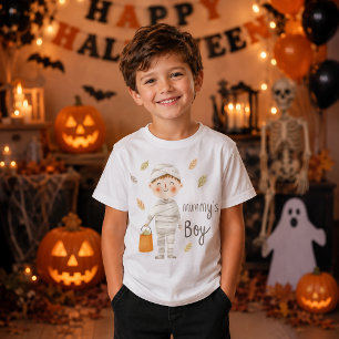 T-shirt Joli garçon à sa maman Halloween Trick or Treat