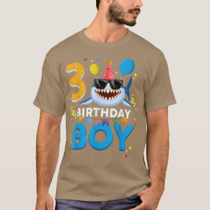 T-shirt Joli garçon d'anniversaire 3 ans Enfants 3e annive